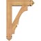 Ekena Millwork Balboa Arts and Crafts Smooth Bracket w/ Offset Brace, Western Red Cedar, 5 1/2"W x 18"D x 26"H BKT0604X18X26BOA03SWR - alternate 4